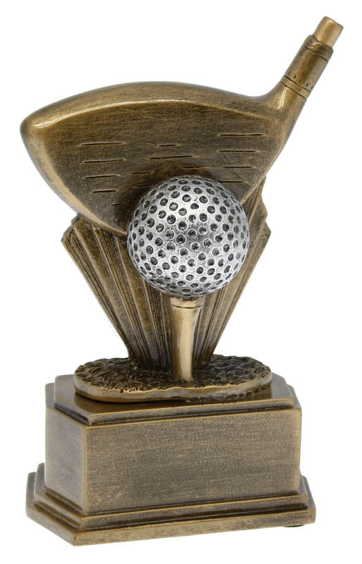 Golf Driver, 5.875″ Resin Award