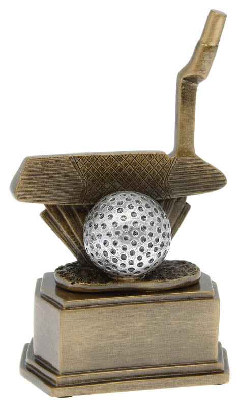 Golf Putter, 5.875″ Resin Award