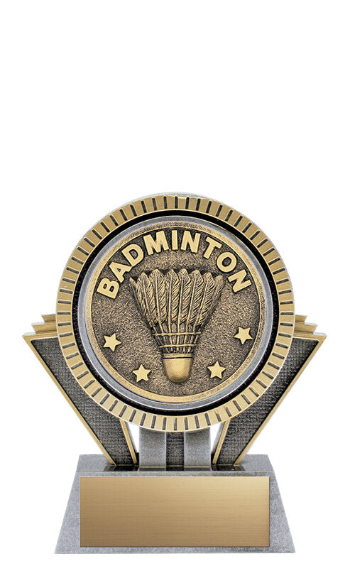 Apex Badminton Resin Trophy
