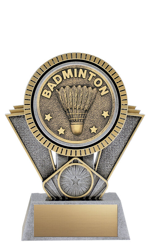 Apex Badminton Resin Trophy