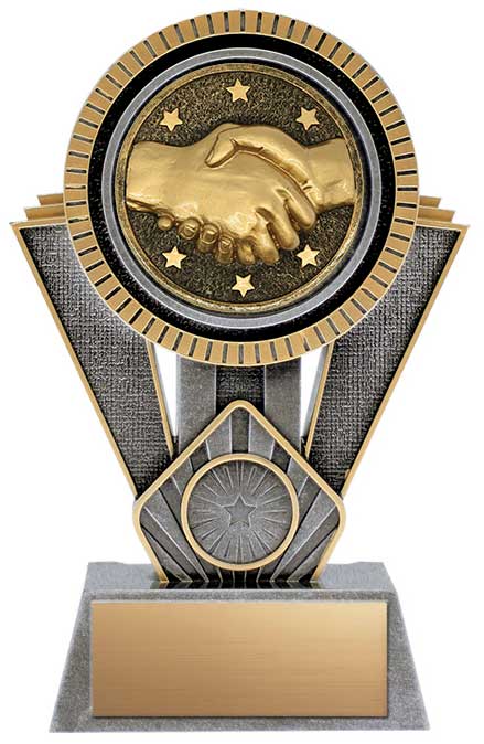 Apex Handshake/Sportsmanship Trophy, AS/G