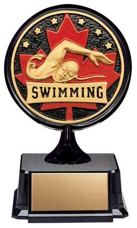 Patriot Series Swimming Trophy 4.5″