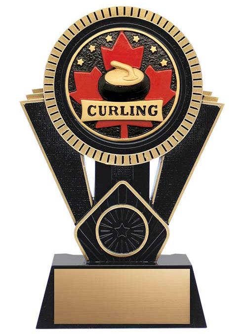 Patriot Series Curling Trophy