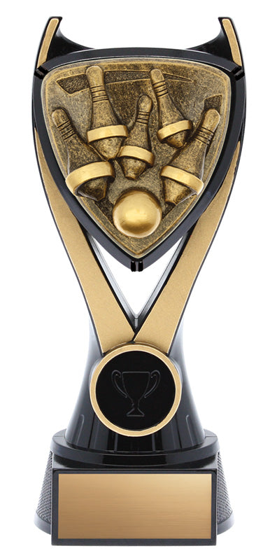 Spirit Series Bowling 5-Pin Resin Trophy