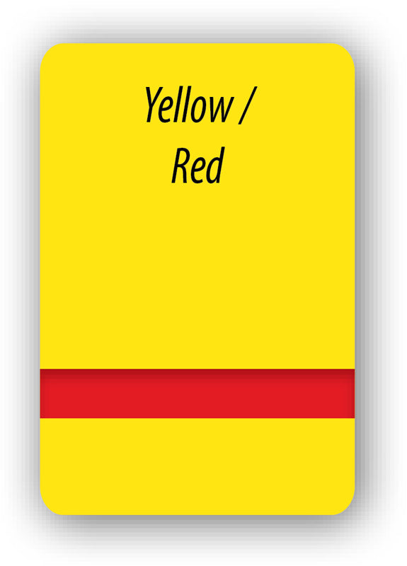 Plastic Tag 4" x 10" Lamacoid Tag