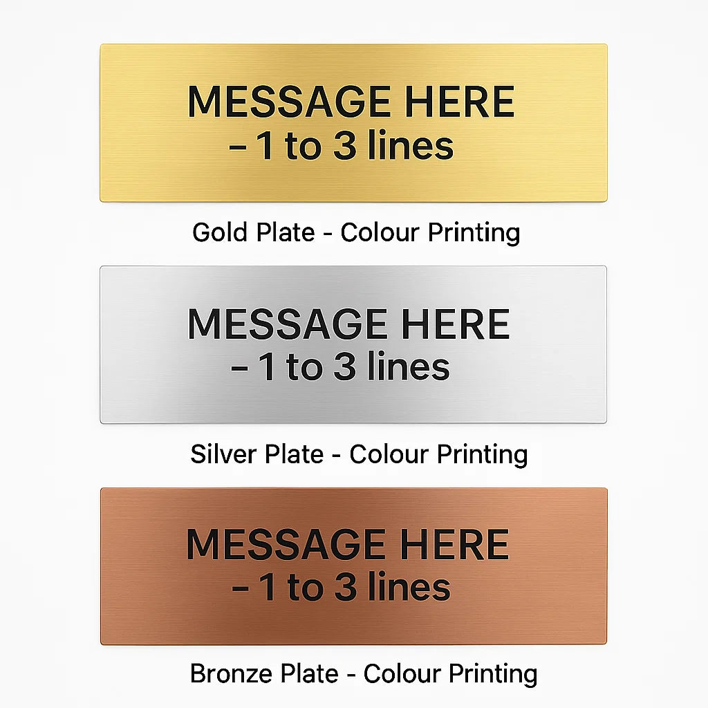 Colour Sublimation Plate