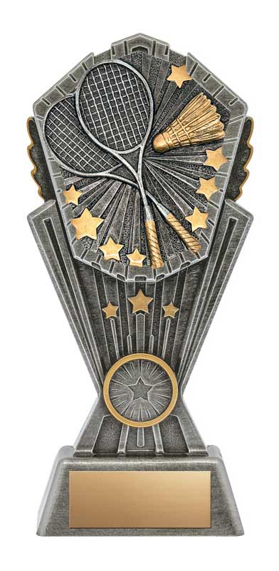 Badminton Cosmos Resin Trophy