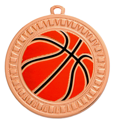SUNRAY BASKETBALL MEDAL