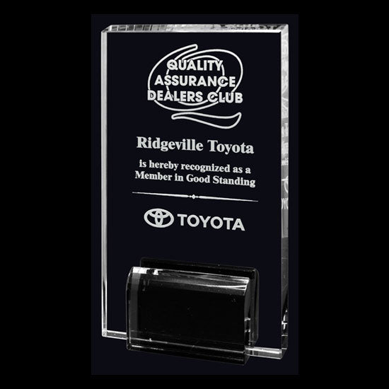 6¼" Marquis Rectangle Crystal Award