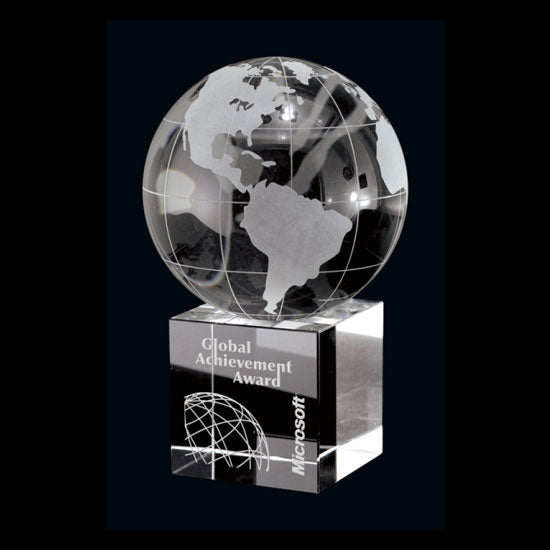 Universal Globe Crystal Award