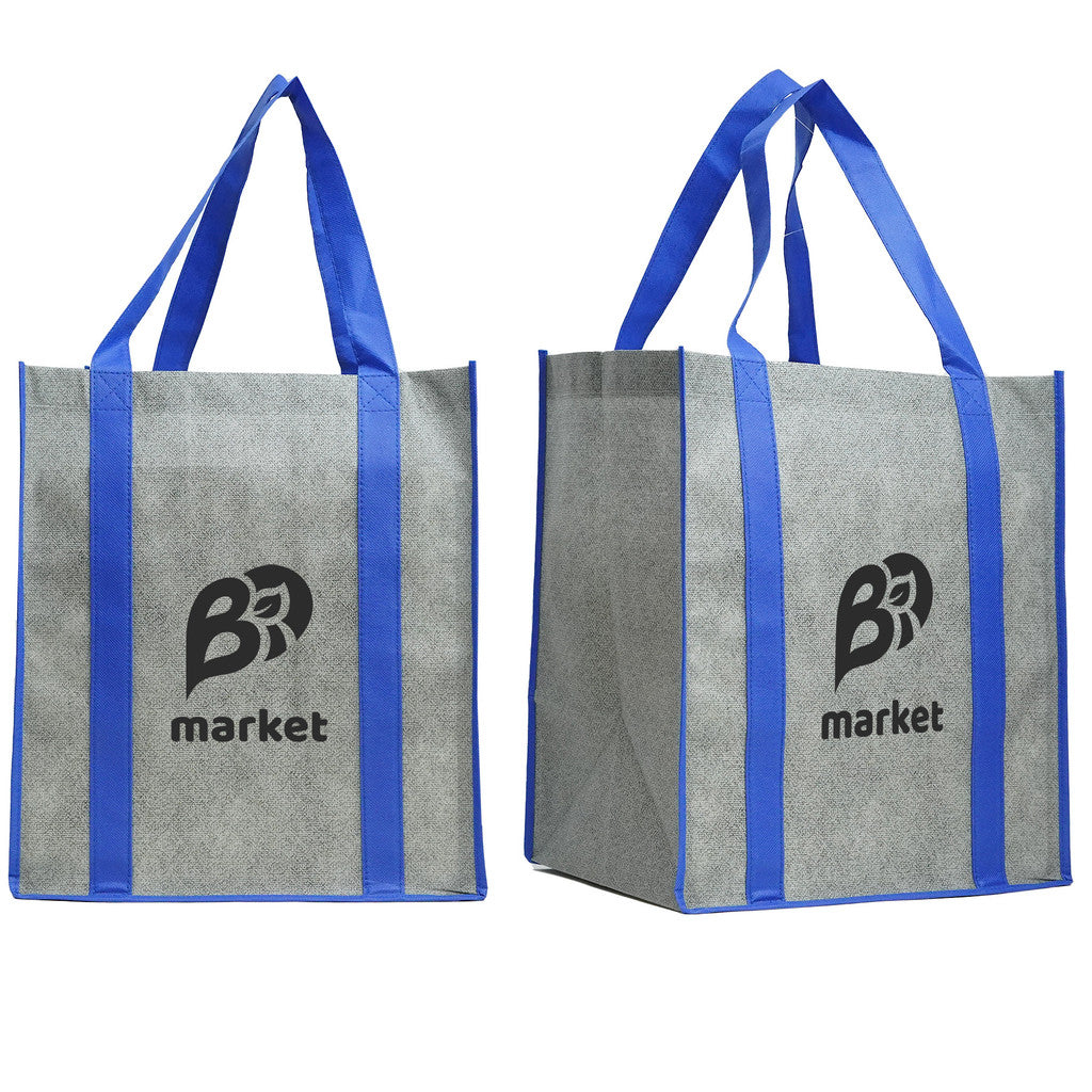 Heathered Jumbo Tote | Reusable Non-Woven Carry Bag