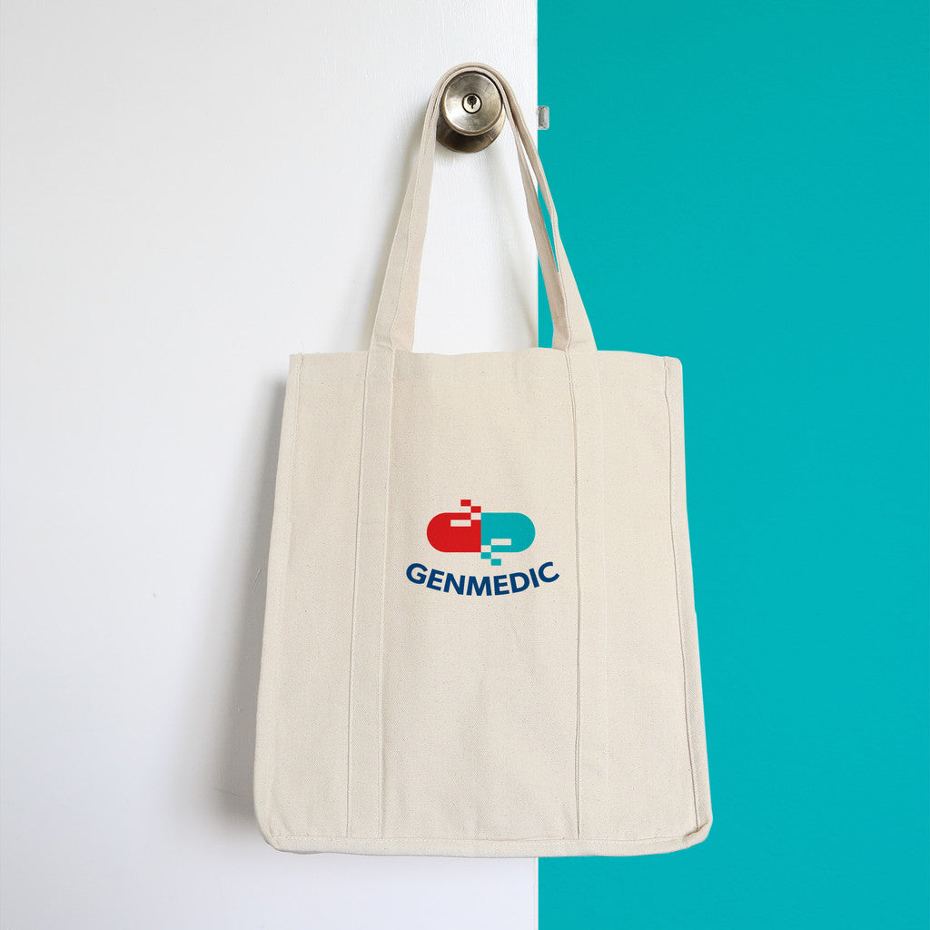12 oz. Cotton Jumbo Tote | Reusable Eco-Friendly Bag