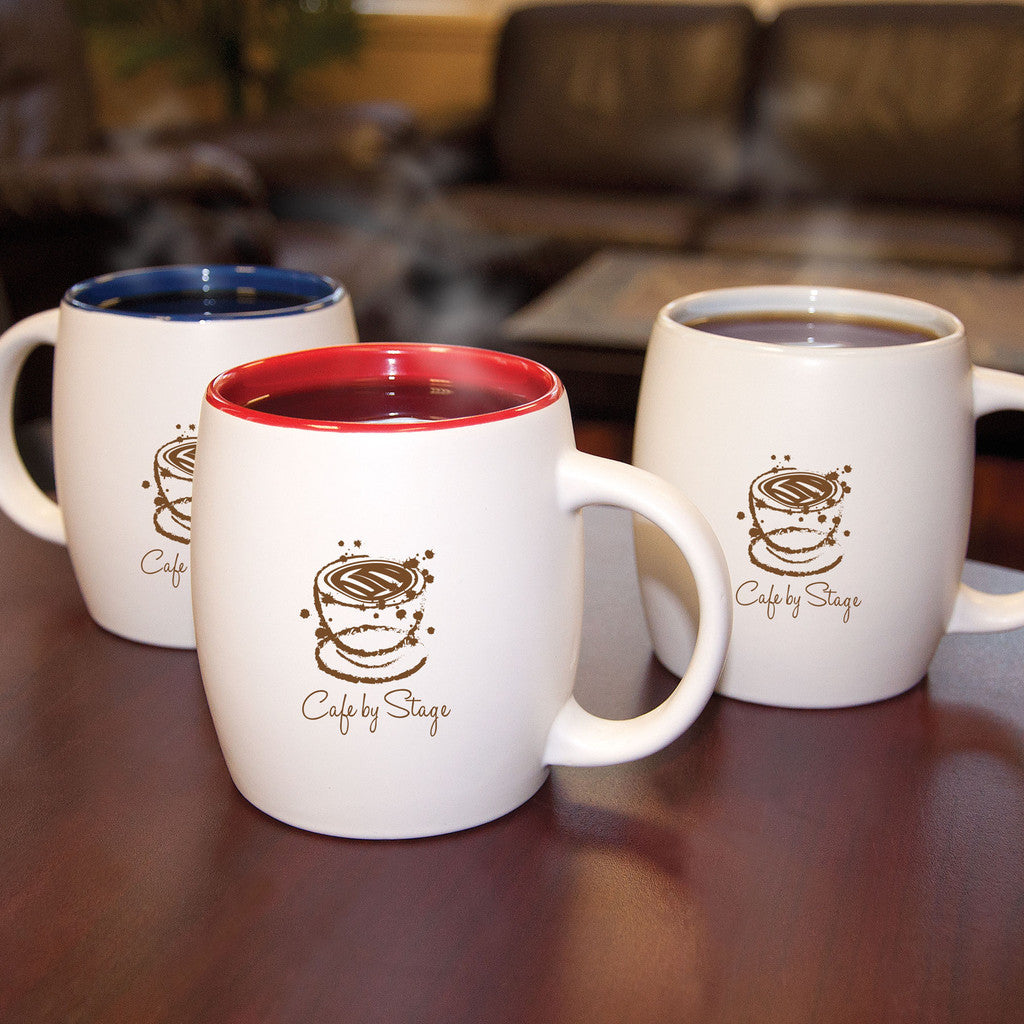 530 Ml. (18 Fl. Oz.) Barrel Mugs