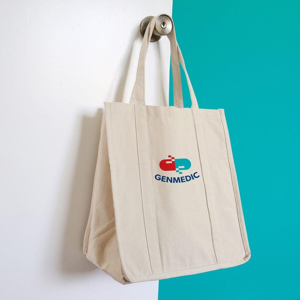 12 oz. Cotton Jumbo Tote | Reusable Eco-Friendly Bag