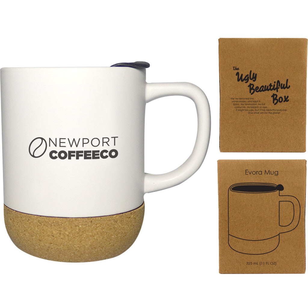 Order Evora 325ml (11 fl oz) Cork Base Ceramic Mug