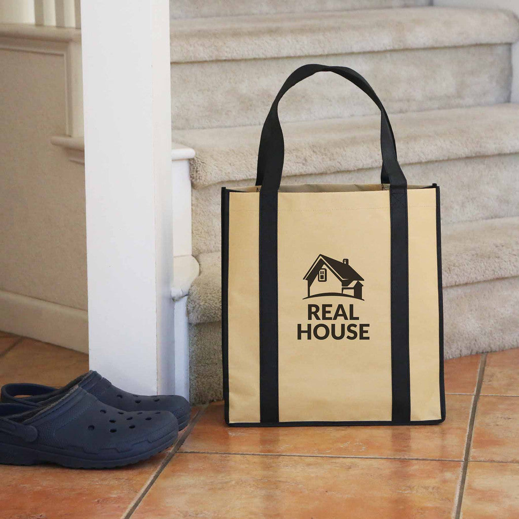 Jumbo Kraft Tote Bag | Laminated, Durable & Reusable