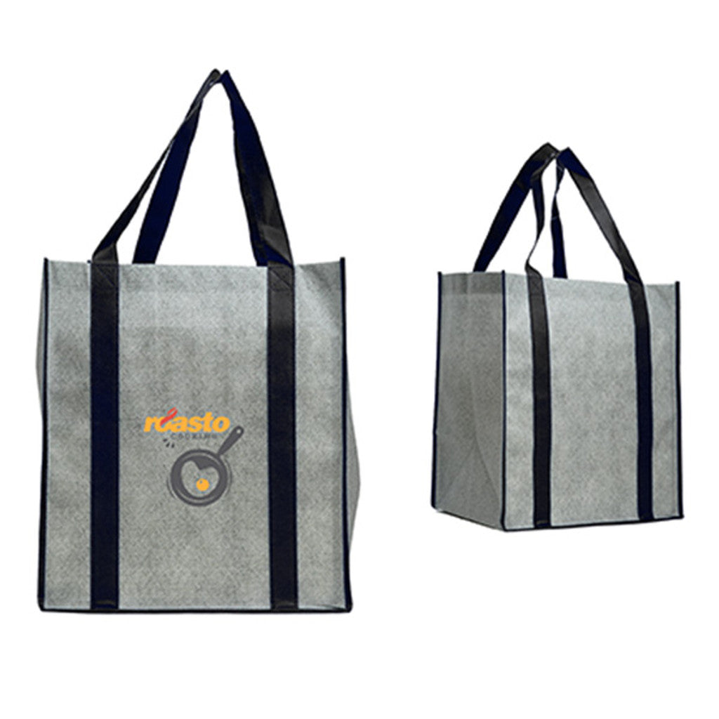 Heathered Jumbo Tote | Reusable Non-Woven Carry Bag