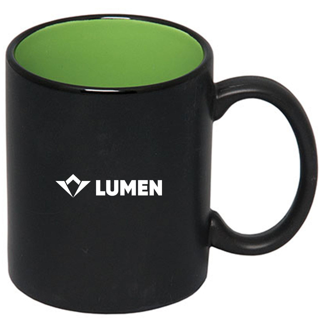 325 Ml. (11 Fl. Oz.) Fuzion Two-Tone ‘C’ Handle Mug