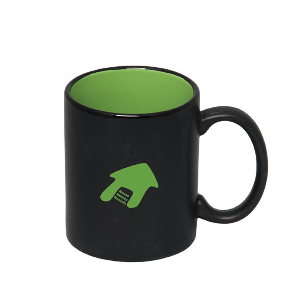 325 Ml. (11 Fl. Oz.) Fuzion Two-Tone ‘C’ Handle Mug