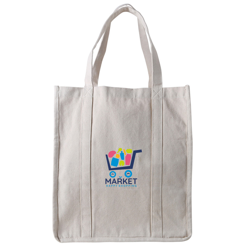12 oz. Cotton Jumbo Tote | Reusable Eco-Friendly Bag
