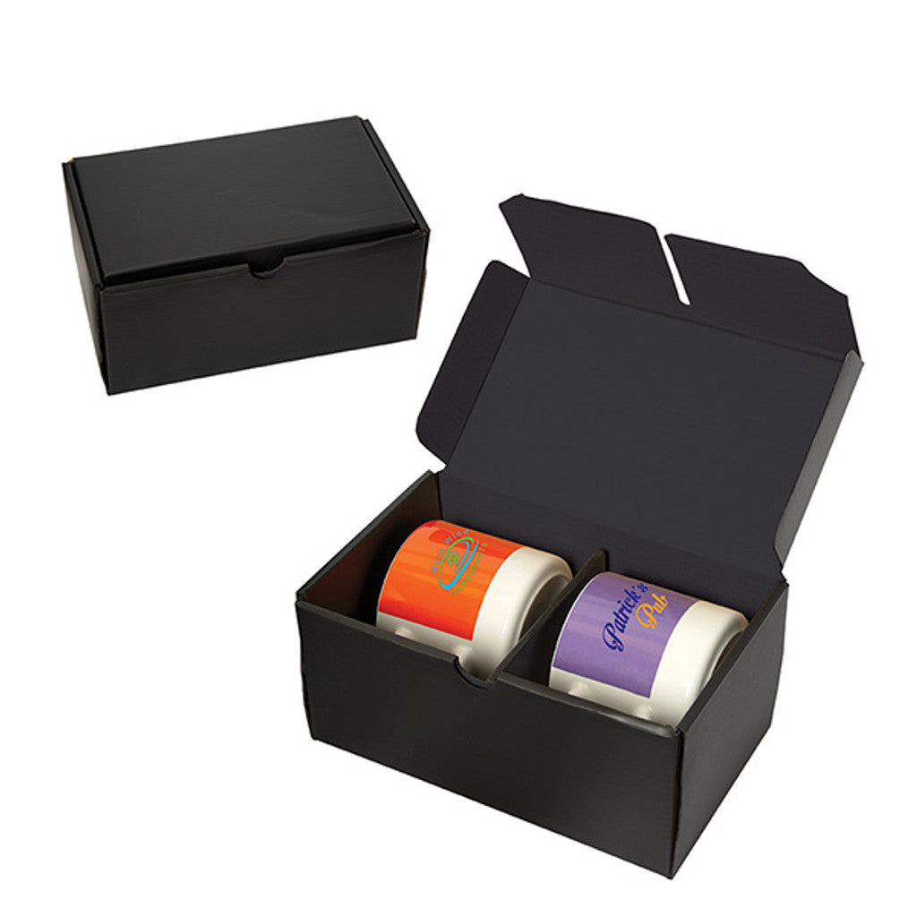 Buy Double Ceramic Mug Box for Custom Glass Mugs & Coffee Cups