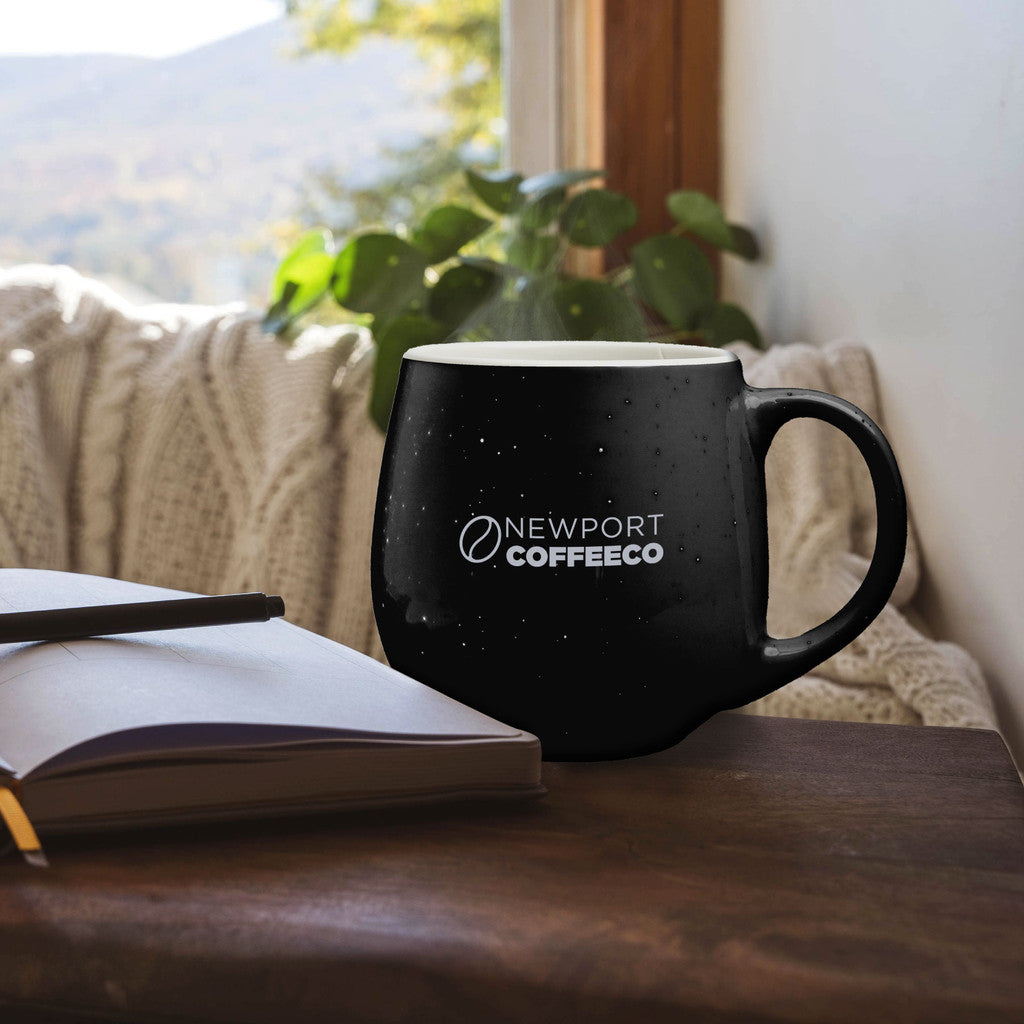 Elegant Kootenay Speckled 520 Ml Bone China Mug | Custom Mugs