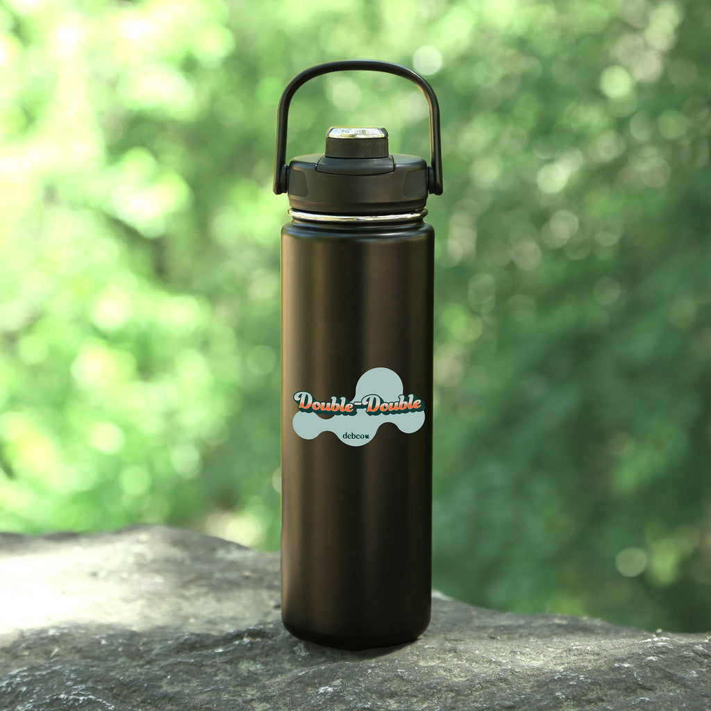 Black Larkin 24 Fl. Oz. Water Bottle