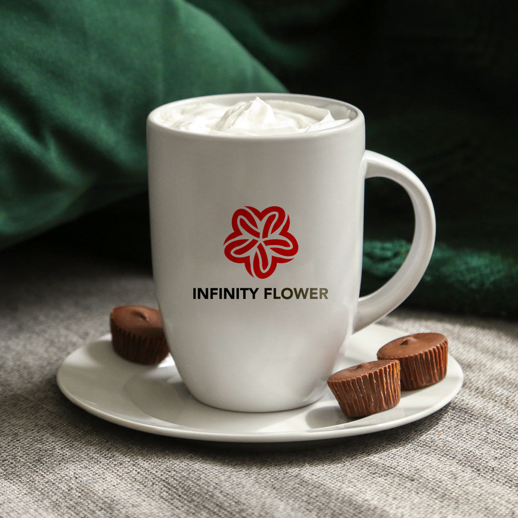 Buy Puritt Ceramic Mug 385 Ml. (13 Fl. Oz.) | Custom White Glass Mugs