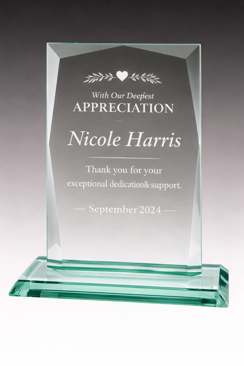 Jade Glass Rectangle