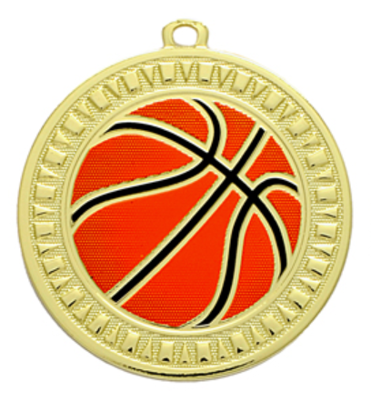 SUNRAY BASKETBALL MEDAL