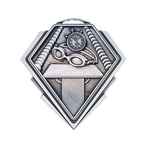 Diamond Series Swimming Medal