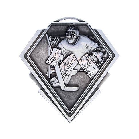 Diamond Series Hockey Goalie Medal