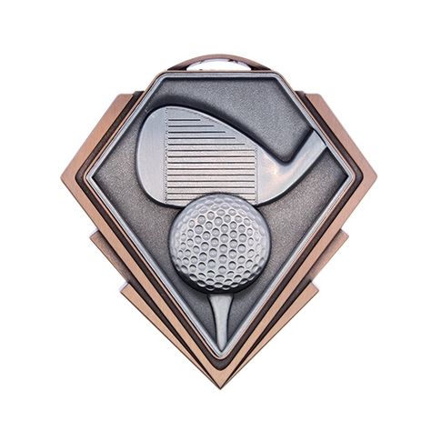 Diamond Series Golf Medal