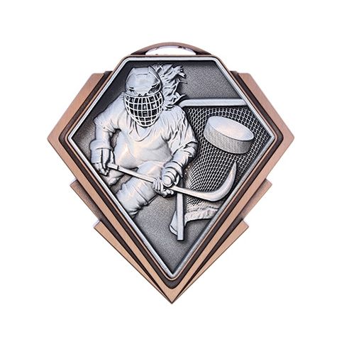 Diamond Series Female Hockey Medal