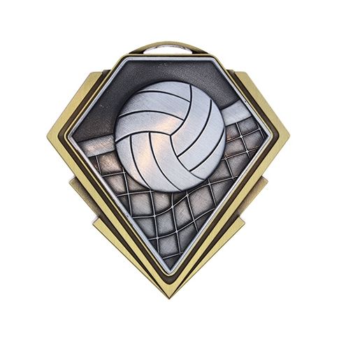 Diamond Series Volleyball Medal