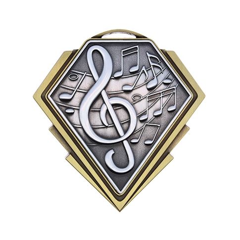Diamond Series Music Medal