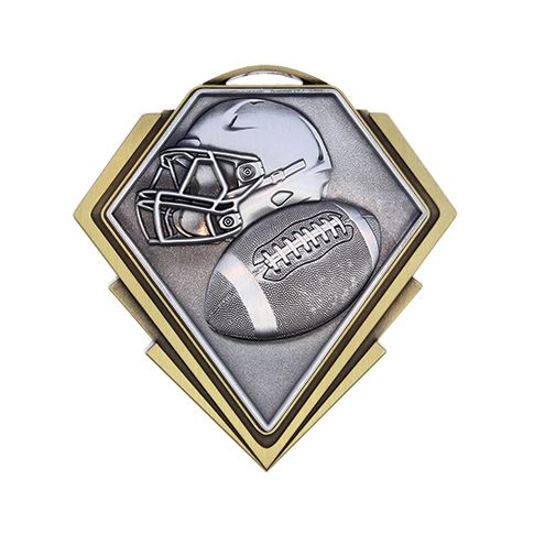 Diamond Series Football Medal