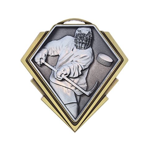 Diamond Series Male Hockey Medal