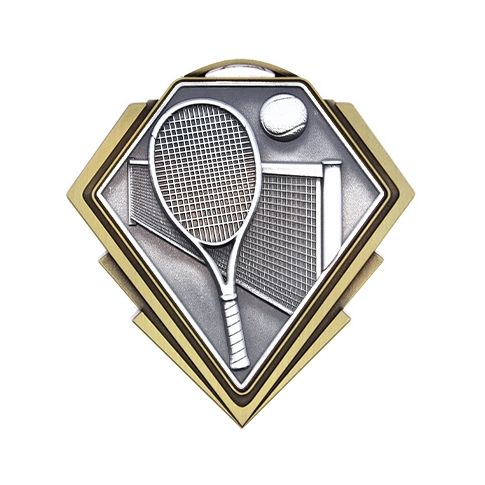 Diamond Series Tennis Medal