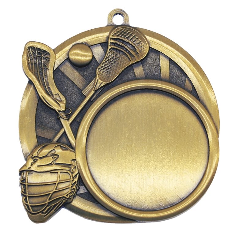 2.5" Custom Lacrosse Medal