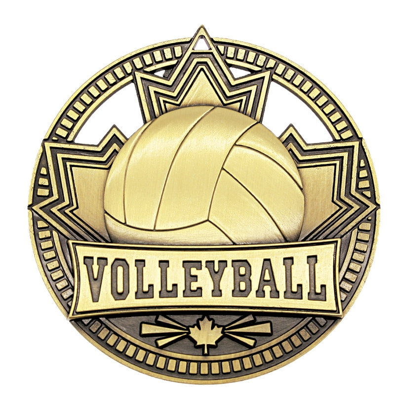 Volleyball Medal Patriot 2.75″