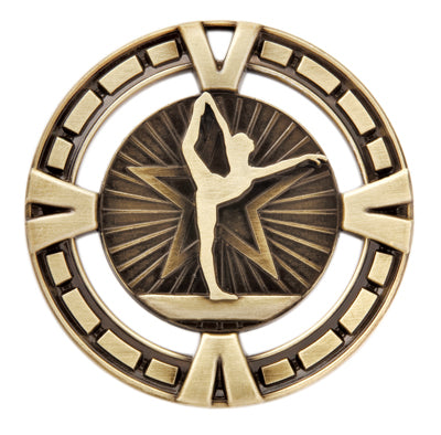 Gymnastics Medal Varsity 2.5″