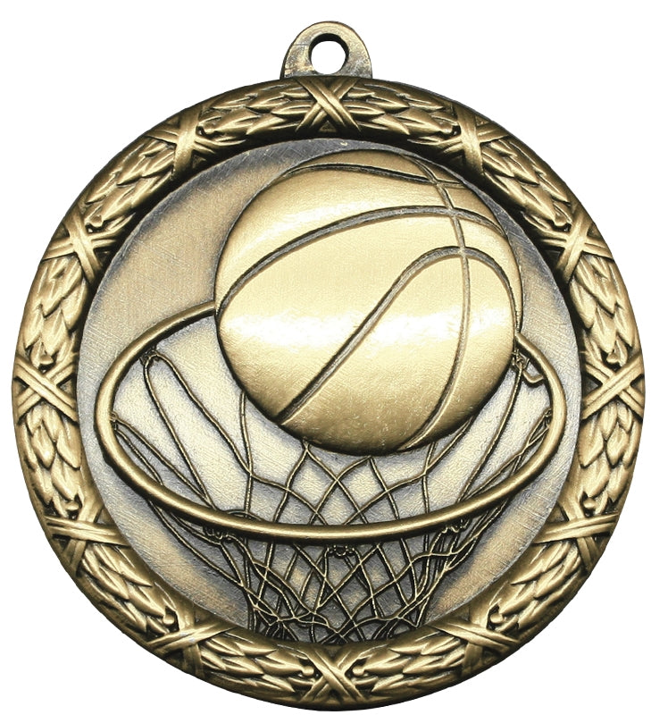 Basketball Medal Classic Heavyweight 2.5″