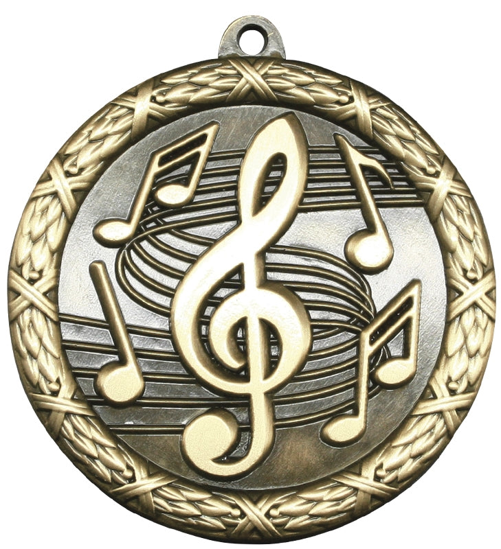 Music Medal Classic Heavyweight 2.5″