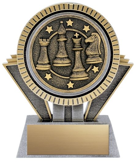 Apex Chess Antique Silver/Gold