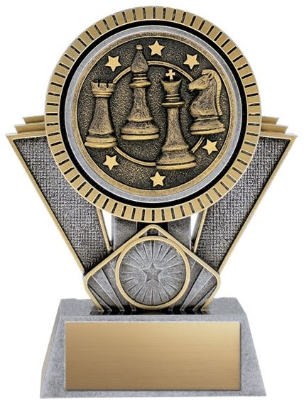 Apex Chess Antique Silver/Gold