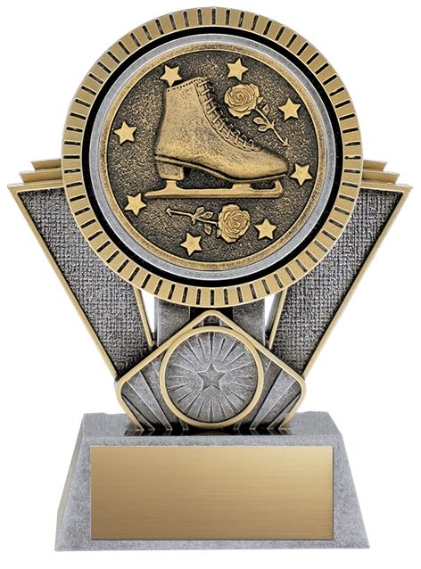 Apex Figure Skating Antique Silver/Gold