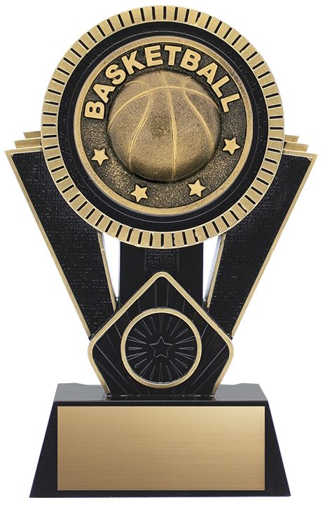 Apex Basketball – 7″ Black/Gold”