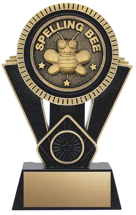 Apex Spelling Bee Black/Gold