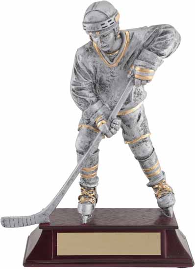 Sculped Hockey Figure Trophy